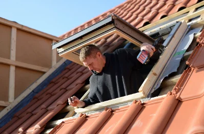 Pose de fenêtres de toit Velux à Mittelbergheim
